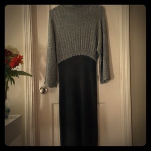 Adrianna Papell vintage knitted sweater dress
